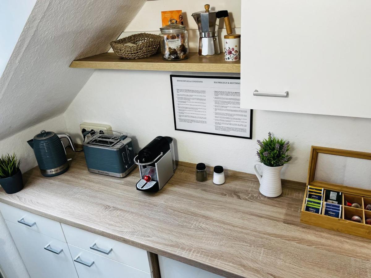 Stylisches Apartment / Netflix / Balkon Bochum Ngoại thất bức ảnh